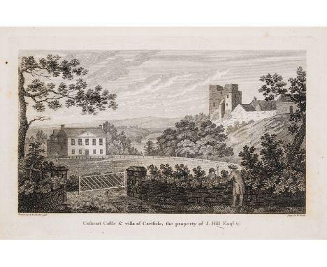 Scotland.- Scott (Robert, engraver) [Views of Scottish country houses, scenery etc.], no title, 10 engraved plates with accom