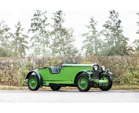 Property of a Deceased Estate1933 Talbot AV95/AV105 Alpine Team Car ReplicaRegistration no. EP 5451Chassis no. 35071•Effectiv