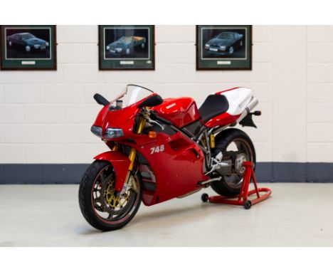 c.2001 Ducati 748 R Series 2Registration no. Not UK RegisteredChassis no. ZDMH300AA1B008413•Sold new in Italy•Only 200 kilome