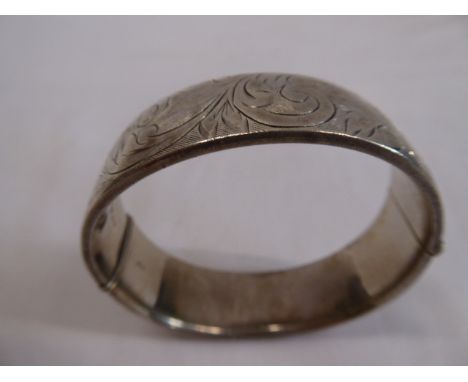 Silver bangle 1.5 ozt