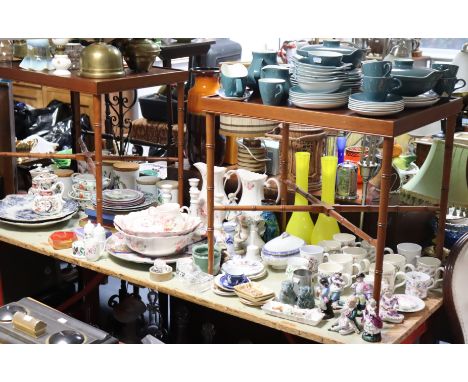 Approximately thirty items of Poole pottery dinner &amp; tea ware; three collector’s plates; various items of decorative chin