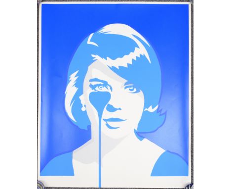 Charles Uzzell Edwards 'Pure Evil' (born 1968) signed limited edition (40/100) screen print Natalie Wood, 85 x 70cm