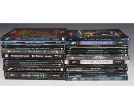 Forty two Sword &amp; Sorcery Role Playing Game books and supplements to include Tome of Horrors WW8387, Creature Collection 