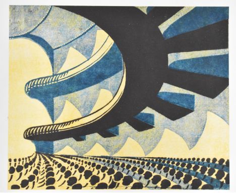 Sybil Andrews (1898-1992) limited edition (58/850) print&nbsp; Concert Hall (1929), with Bookroom Art Press blind stamp lower