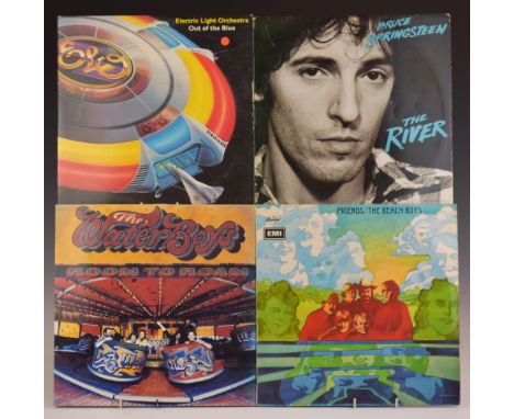 Approximately 120 albums including Pink Floyd, Elton John, The Rolling Stones, Dire Straits, Queen, Sha Na Na, the Shadows et