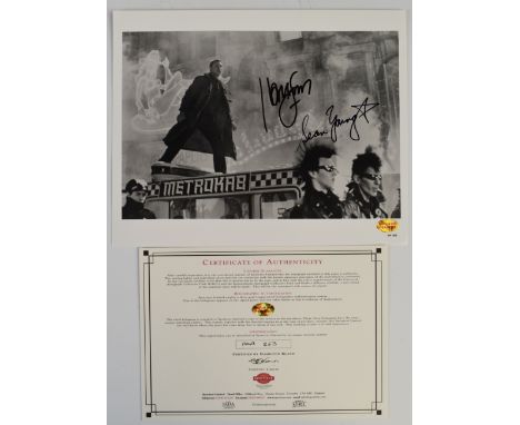 Blade Runner film or movie photograph signed Harrison Ford and Sean Young,&nbsp;20 x 25cm