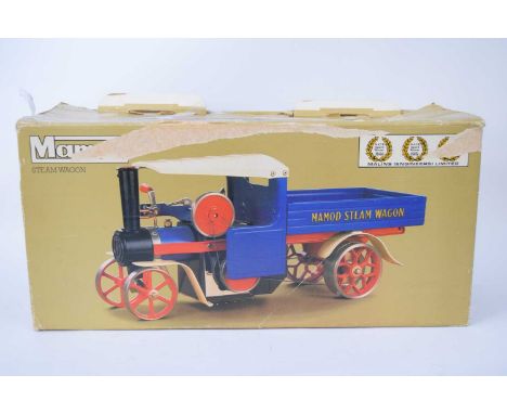 Mamod model steam wagon in original box