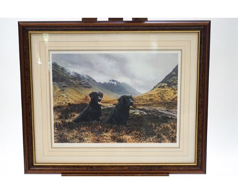 Steven Townsend, Under Brooding Clouds, limited edition print, signed and numbered 560/660, 44.5cm x 58.5cm