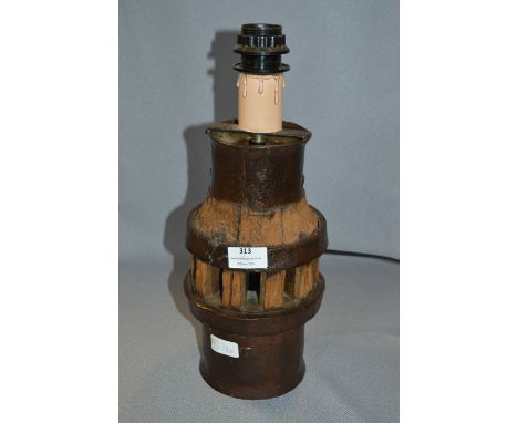 Cartwheel Axle Hub Lamp Conversion 