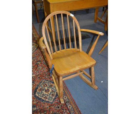 Ercol Windsor Rocking Chair Blue Badge 