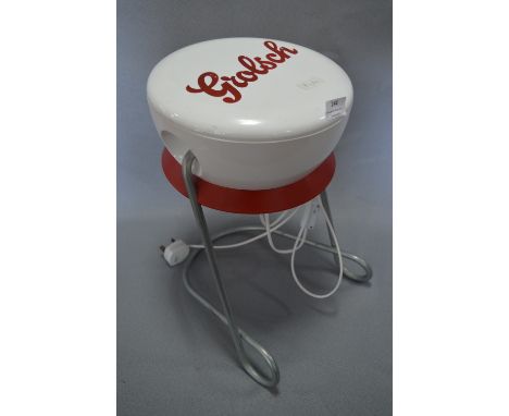 Grolsch Advertising Lamp Stool 
