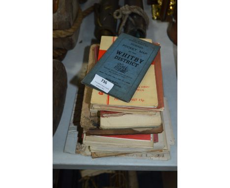 Collection of Cotton Back Ordnance Survey Maps  and Others 