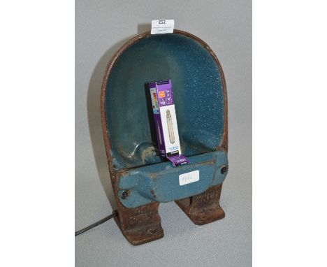 Enamelled Cast Iron Feed Trough Lamp Conversion 