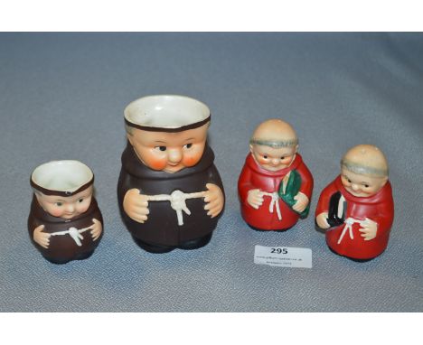 Goebel West German Monk Jugs and Salt &amp; Pepper Pots 