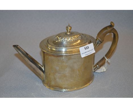 Hallmarked Silver Teapot - London 1899, Approx 439g 