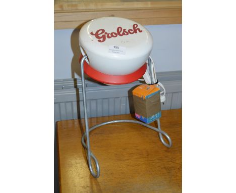 Grolsch Advertising Table Lamp 