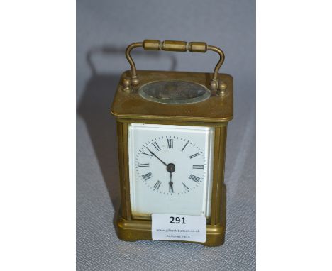 Small Brass Carriage Clock 