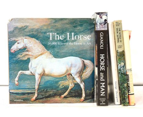 Small collection of books, hunting, sport and horse racing interest, mostly modern.Condition report: