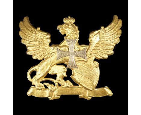 An Imperial German Baden reserve / Landwehr pickelhaube wappen