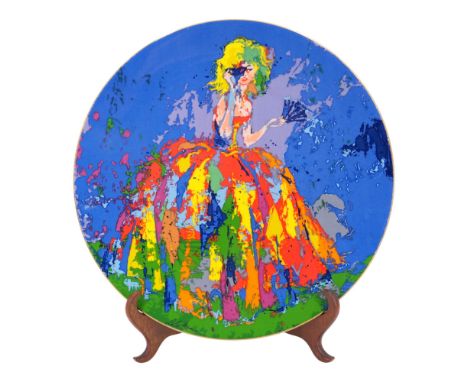 A Royal Doulton "Columbine" collectors' plate after LeRoy Neiman (1921-2012), 26 cm