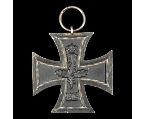 An Imperial German 1914 Iron Cross second class, its ring stamped 800