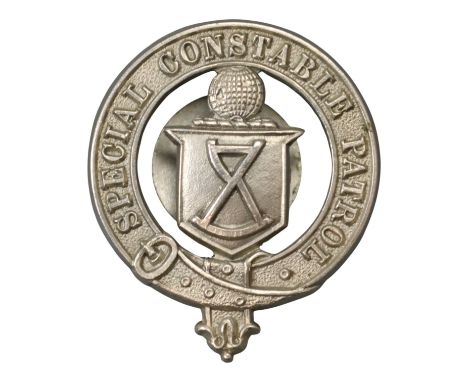 A Sunderland "Special Constable Patrol" lapel badge, first half 20th Century
