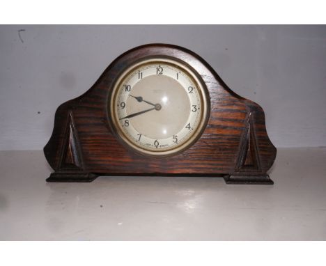 Smith 8 day art deco mantle clock