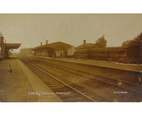 POSTCARDS - TOPOGRAPHICAL &amp; OTHER  Approximately 275 cards, comprising real photographic views of G.W.R. Station, Hanwell