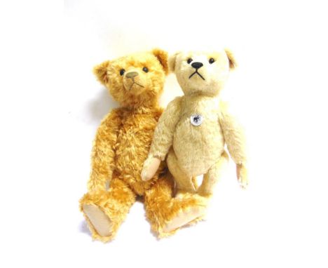 TWO STEIFF COLLECTOR'S TEDDY BEARS  comprising 'Baerle 43 PAB 1904' (EAN 404153), limited edition to end of 2004, no.1446, wi