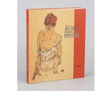 Seltener Katalog zu den österreichischen Größen ''Klimt - Schiele - Kokoschka. Akt - Geste - Psyche. Zeichnungen und Aquarell