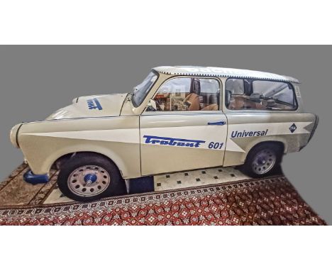 Trabant P 601 K, VEB Sachsenring, papyrusweiß, Baujahr 1989, Erstzulassung 16.01.1989, laut Tacho 83.582 km gelaufen, Alu-Fel