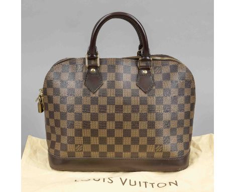 Vintage PM Alma Tasche aus Ebene Damier Canvas Louis Vuitton