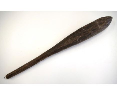 Aboriginal nulla nulla fighting stick 77.5cm long