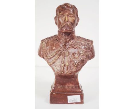 Vintage Lord Kitchener ceramic bust height 15.5cm approx