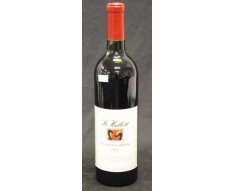 One bottle; St Hallett "Old block shiraz" vintage 1990, 750ml