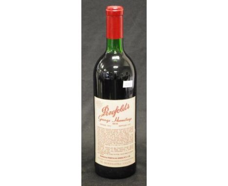 One Bottle; Penfolds "Grange" bin 95, Vintage 1989 750ml