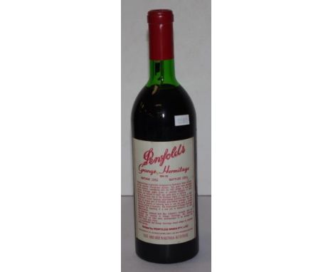 One Bottle; Penfolds "Grange" bin 95, Vintage 1982 750ml