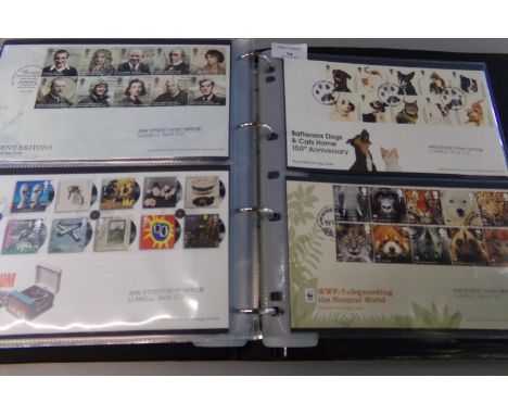 Great Britain collection of First Day Covers in album, 1998 to 2012 period.   (B.P. 21% + VAT) 