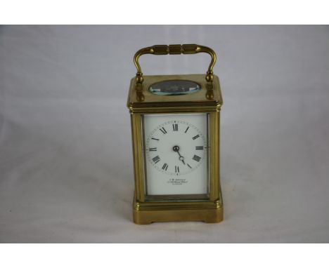 A Brass Carriage Clock AF