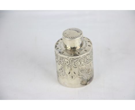A Tea Caddy Sheffield 1897 - 2 oz