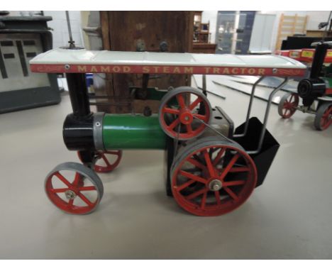 A Mamod live steam tractor, TEIA