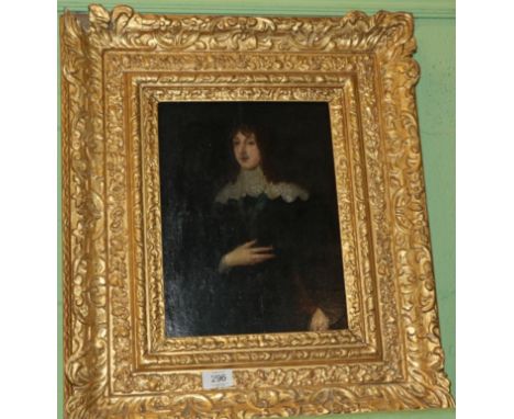 British School (18th century) Portrait of the Duke of Gloucester, oil on panel, 29.5cm by 22.5cm