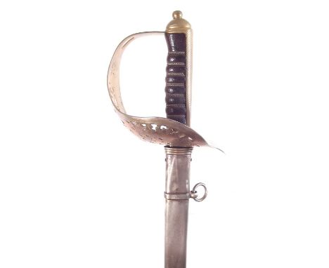 20th century replica ERII officers sword and scabbard.102cm long