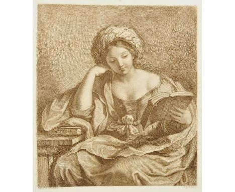 Bartolozzi (Francesco). Eighty-Two Prints, engraved by F. Bartolozzi, &c. from the original drawings of Guercino, in the coll