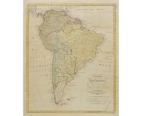 South America. D'Anville (Jean Baptiste Bourguignon & Kitchin Thomas), South America Performed under the Patronage of Louis D