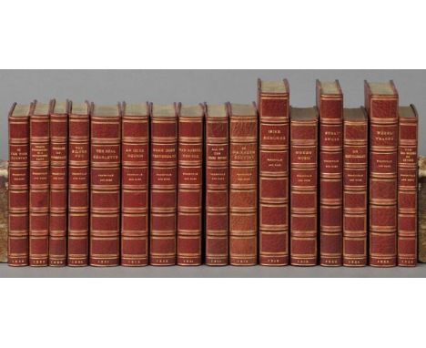 Somerville (E.O. & Martin Ross). Works, 16 vols., 1893-1923, black and white illustrations, scattered light spotting, Through
