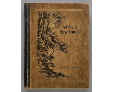 Sumner (Heywood, illust.). The New Forest, Its History and its Scenery, by John R. Wise, Artist's Edition, London: Henry Soth