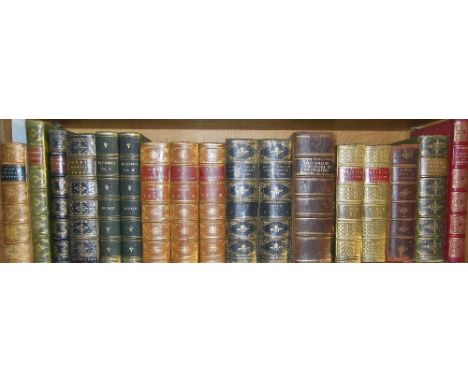 Bindings. The Life of William Ewart Gladstone, by John Morley, 3 vols., 1903,  half titles, portrait frontispiece to each, li