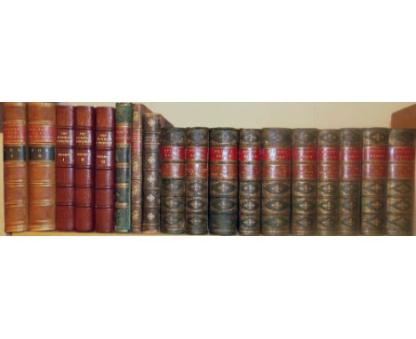 Bindings. The Life of Charles Dickens, by John Forster, 2 vols., 5th ed., 1872,  half titles, engraved portrait frontispieces