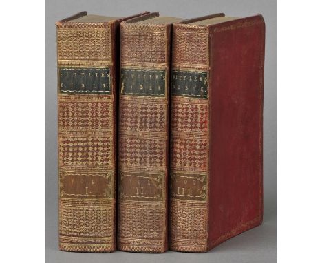 Bible [English]. The Holy Bible Ornamented with Engravings by James Fittler, from Celebrated Pictures by Old Masters, the Let